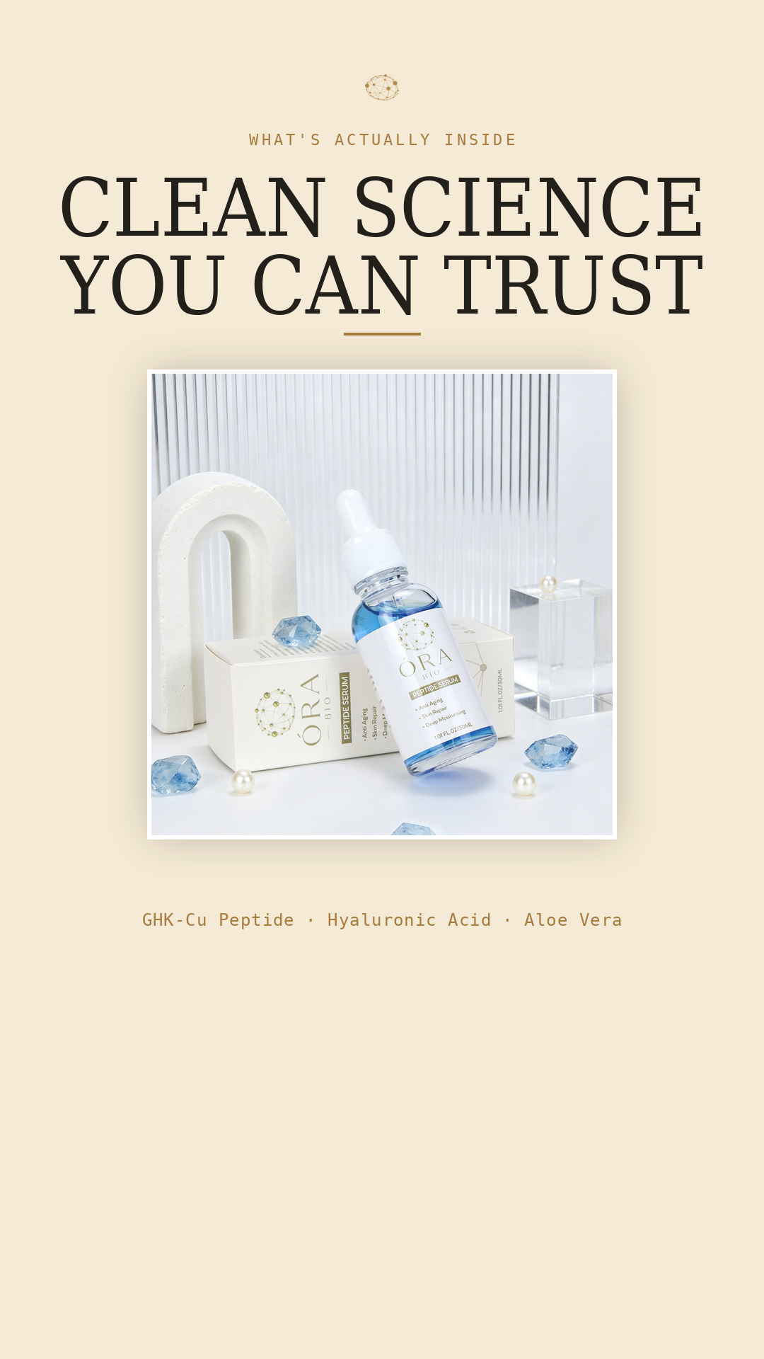ÓRA BIO GHK-Cu Peptide Serum